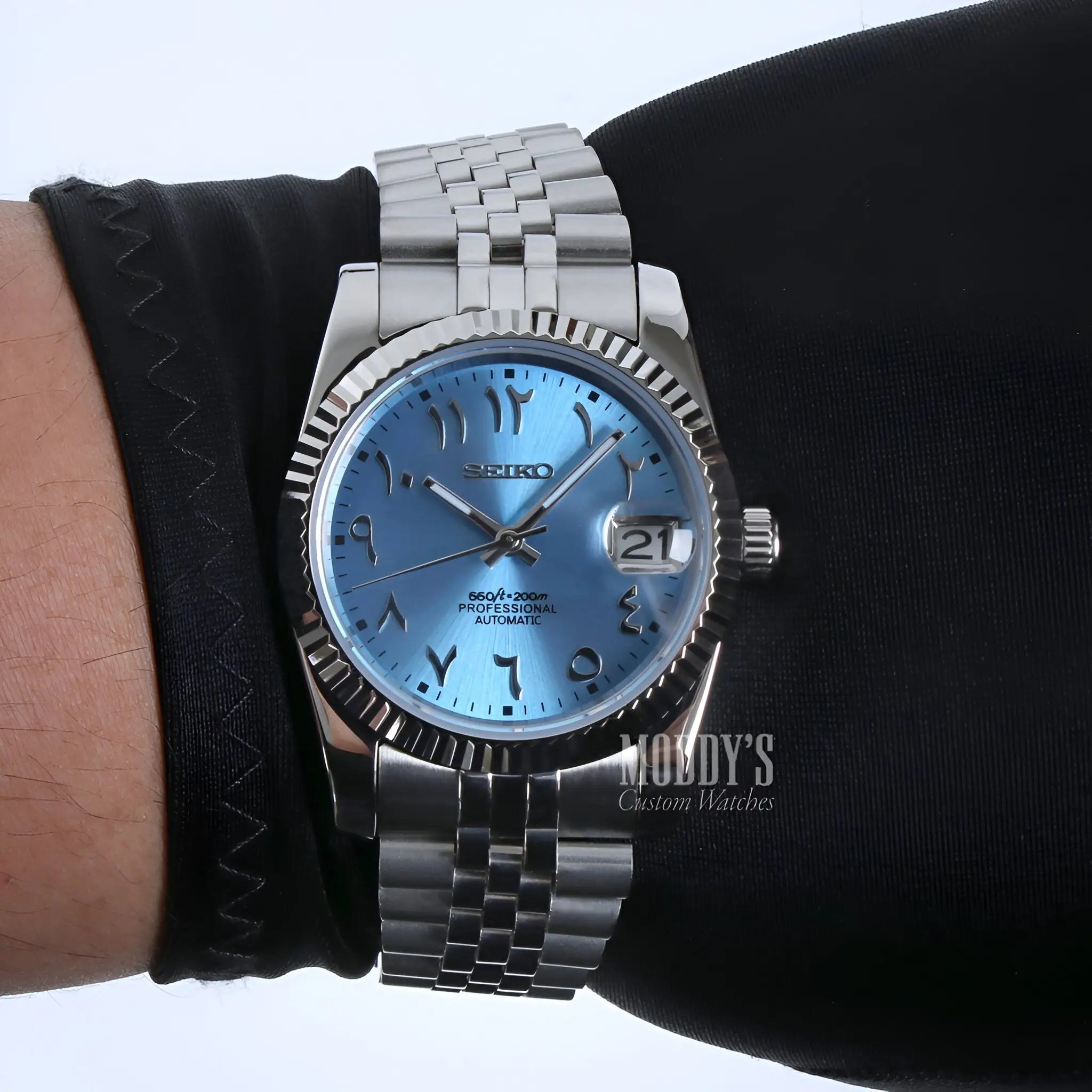 Seikojust | Ice Blue Arabic