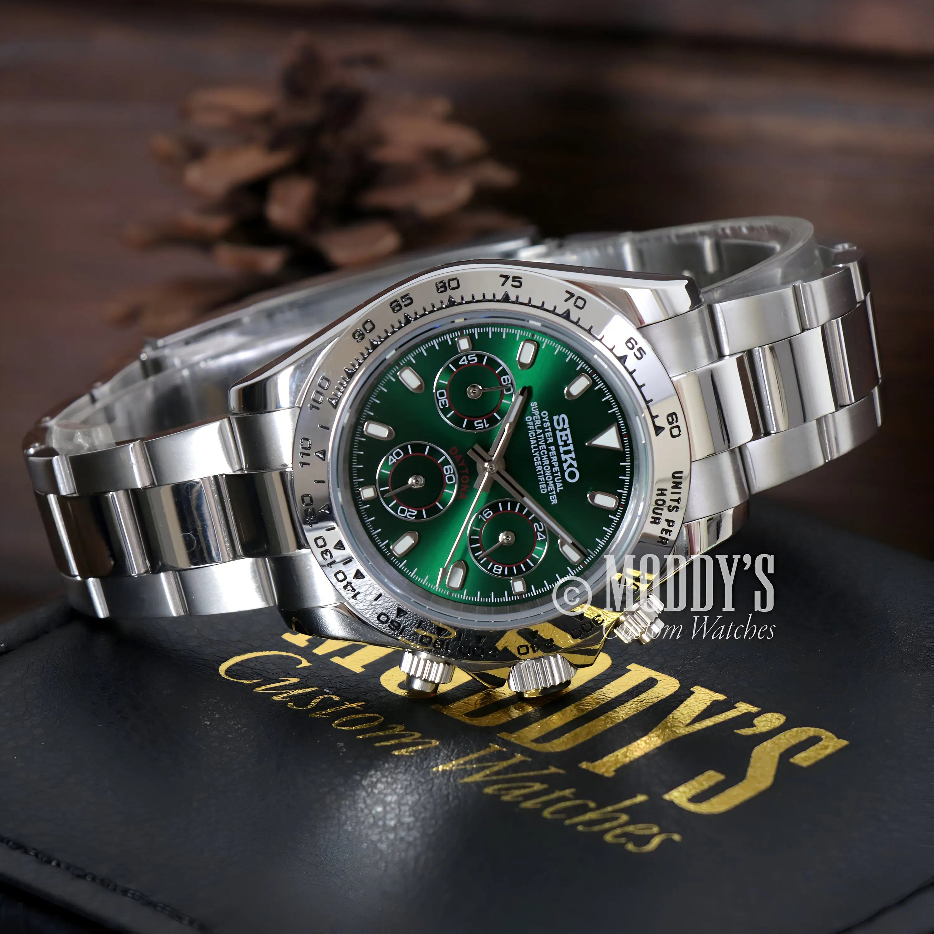 Seitona | Silver - Green