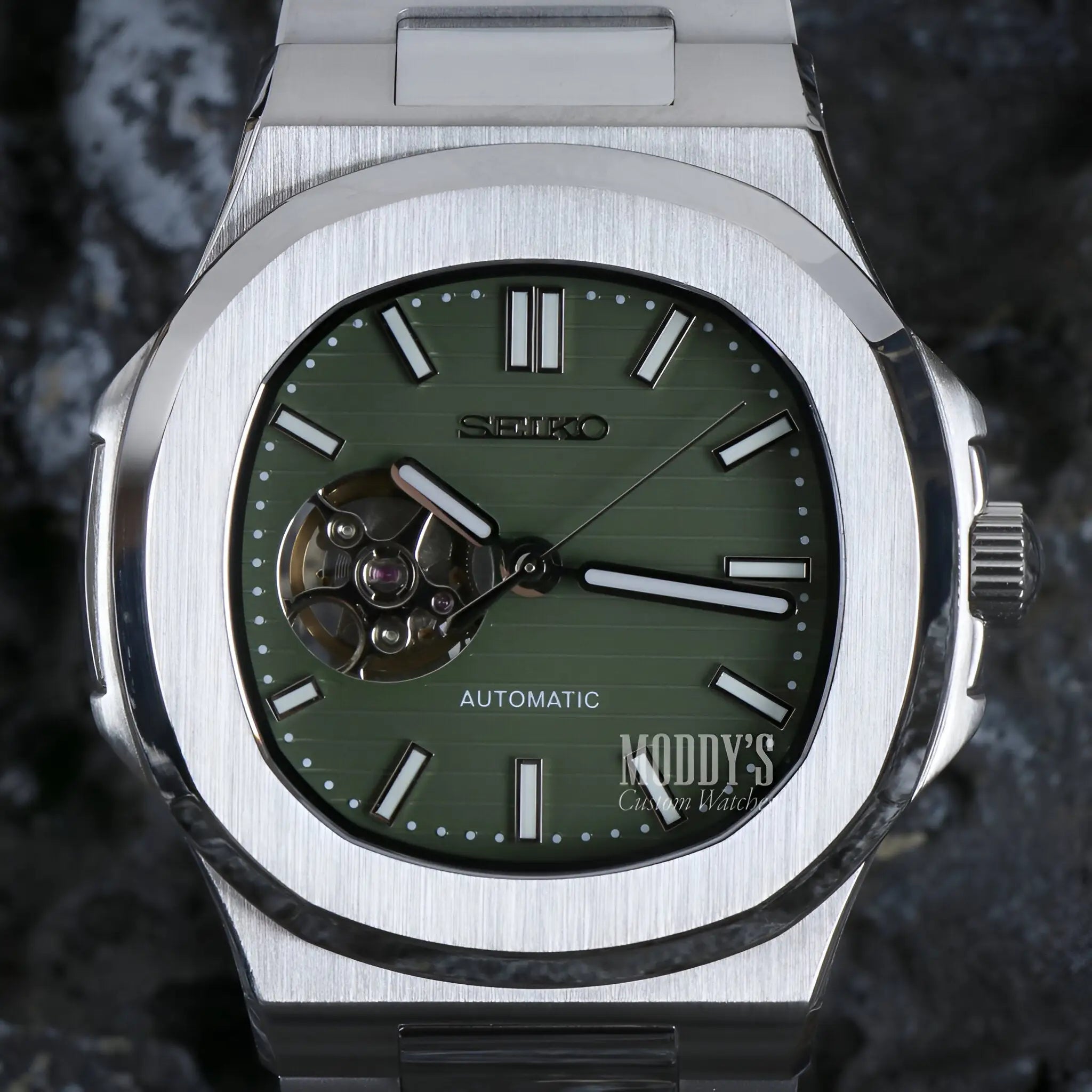 Nautiko | Olive Green Open Movement