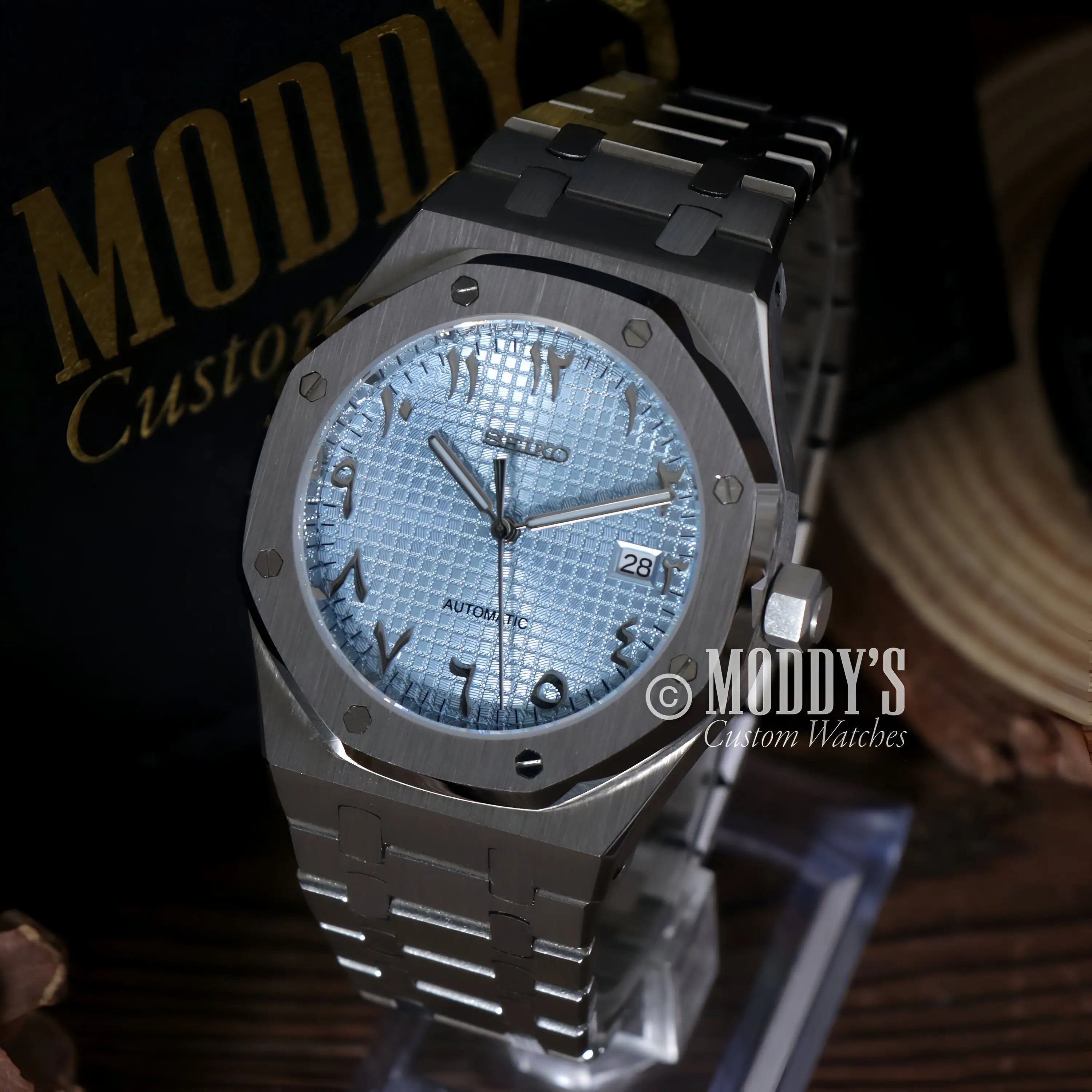 Royal Seikoak | Arabic Ice Blue