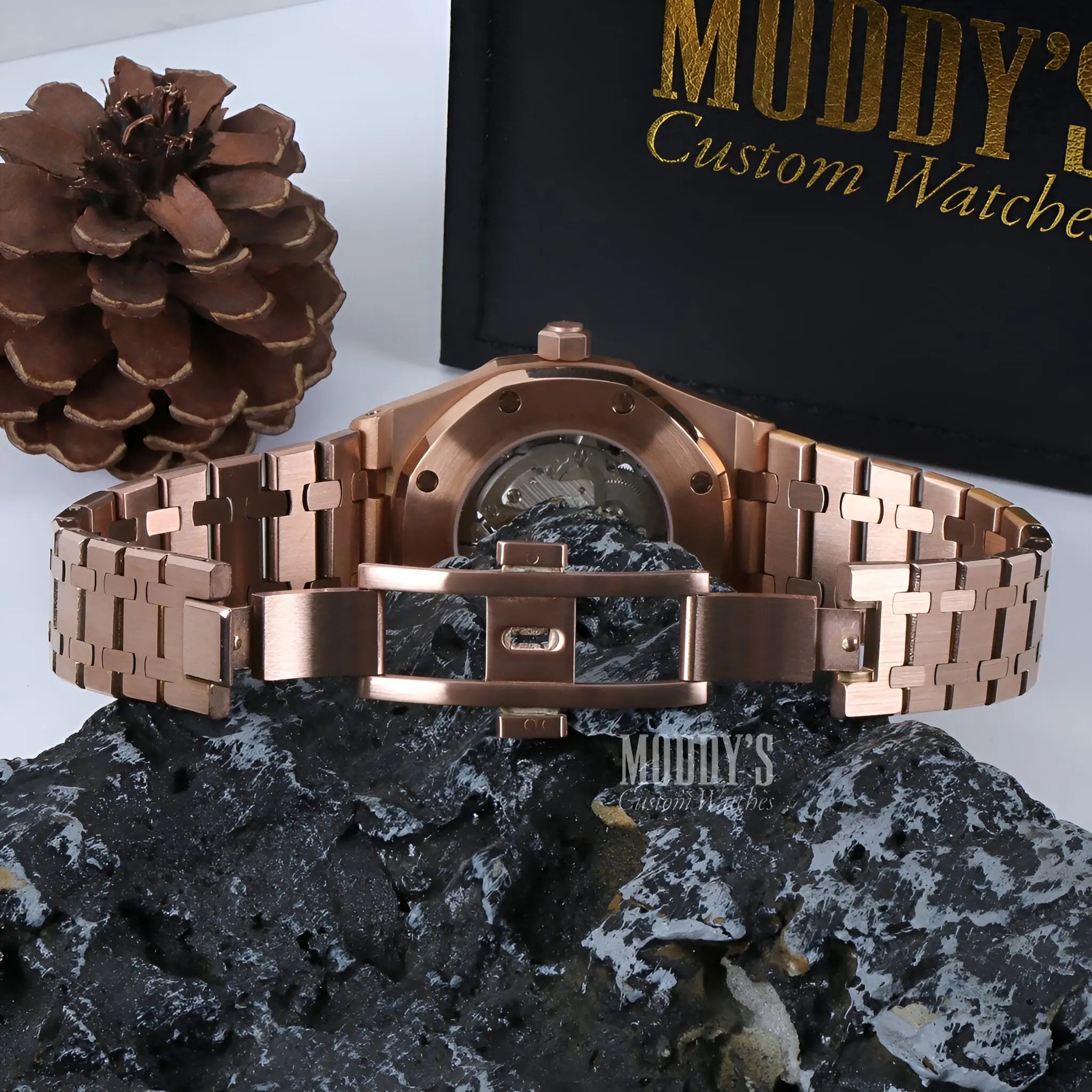 Royal Seikoak | Rose Gold Skeleton