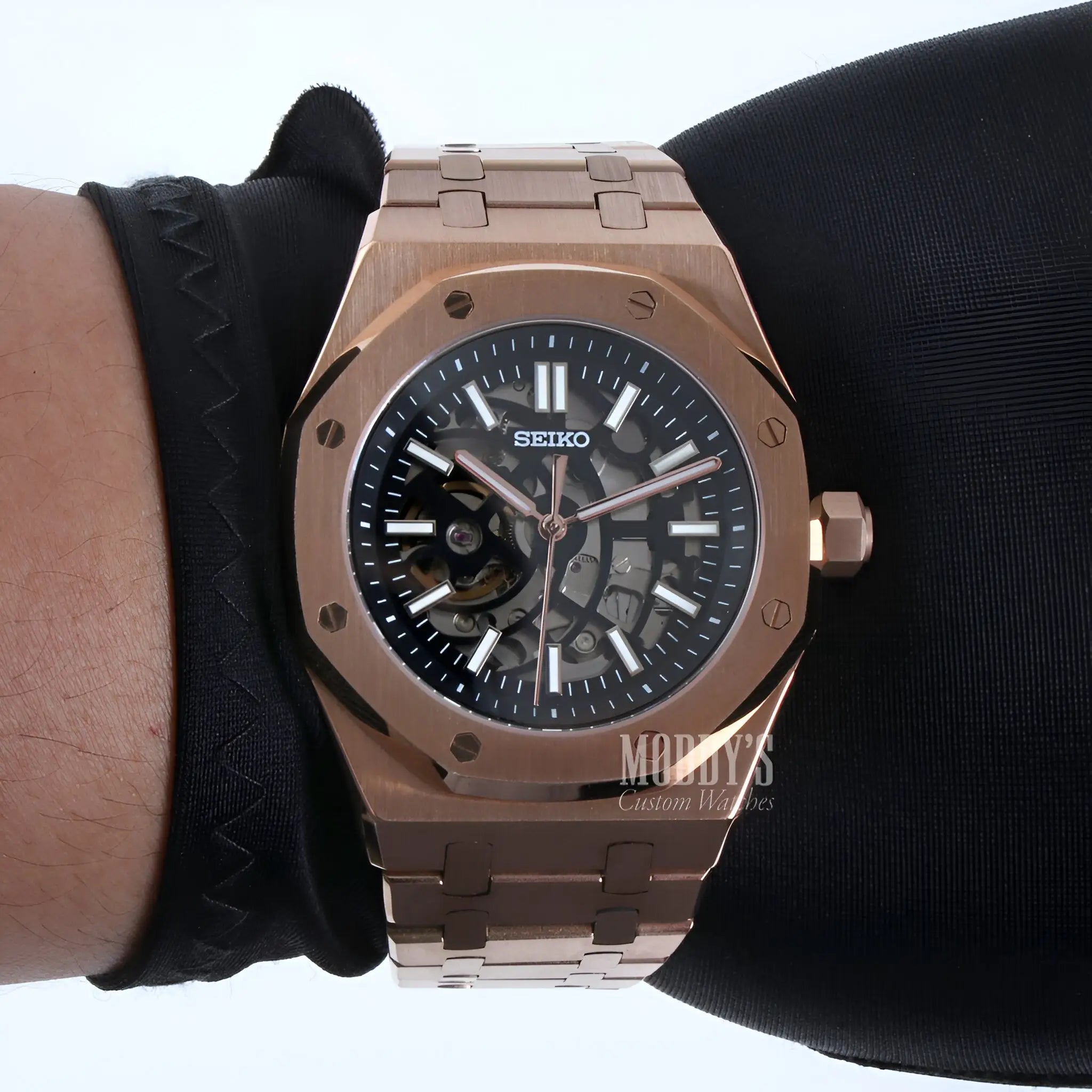 Royal Seikoak | Rose Gold Skeleton