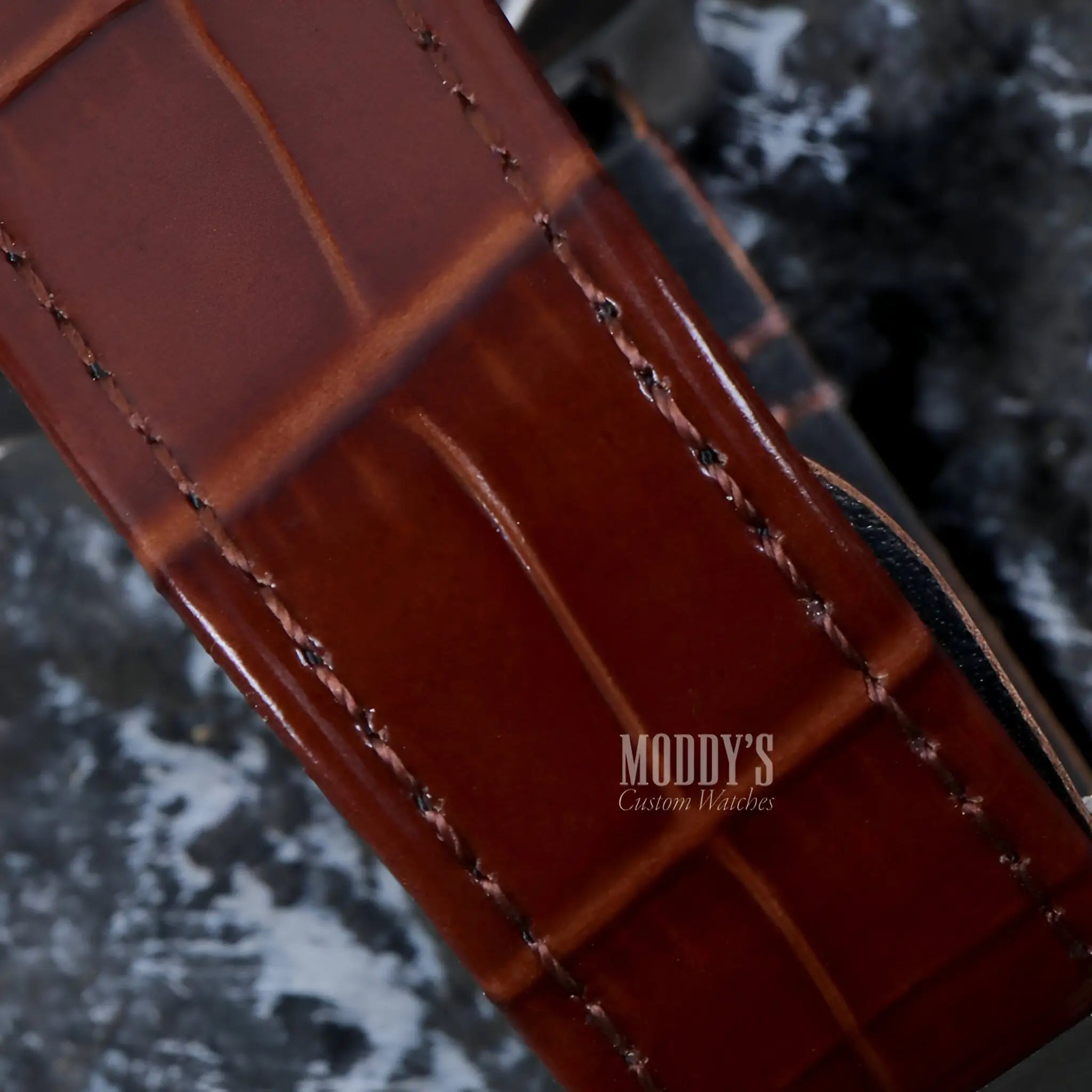 Santeiko | White Brown Leather