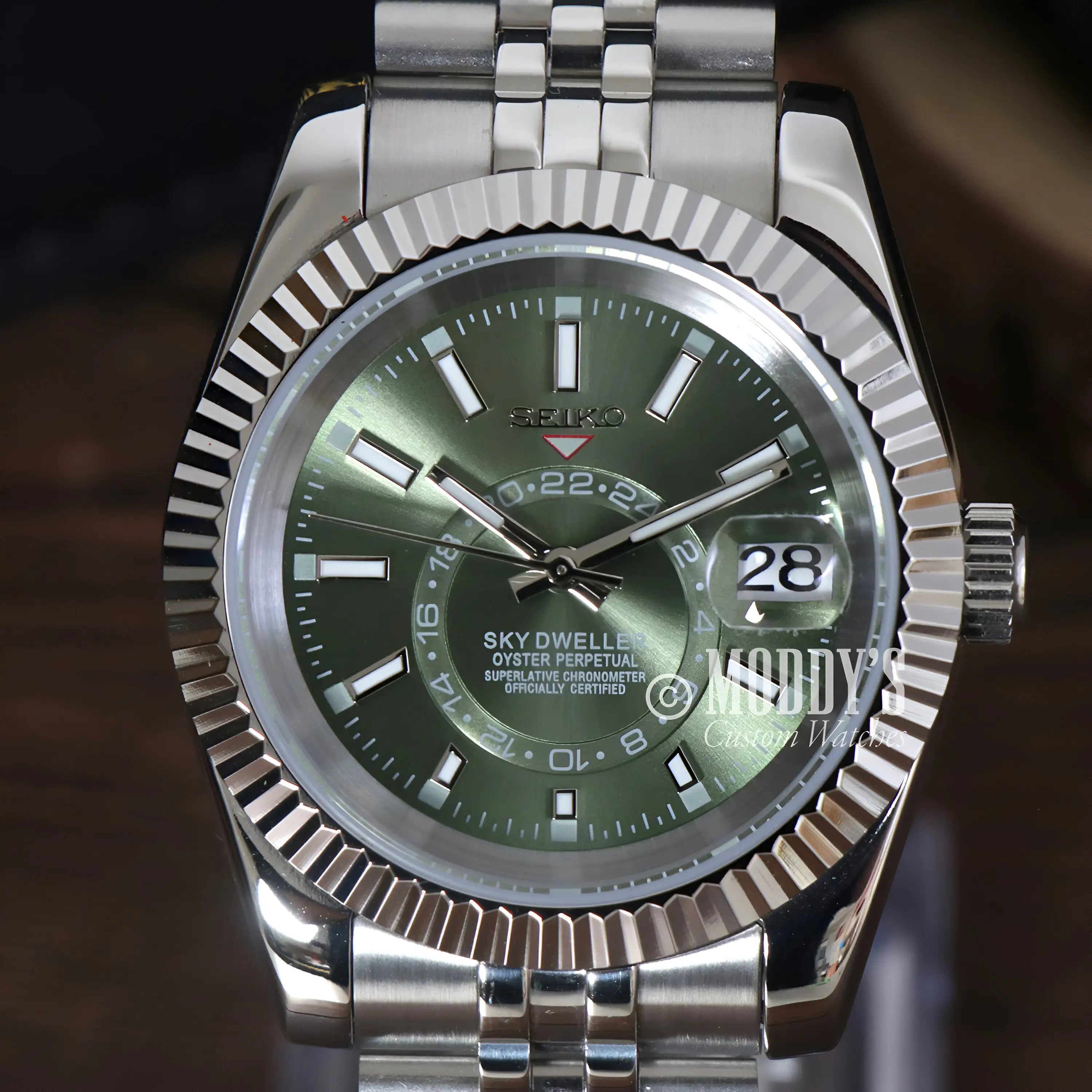Seikojust | Sky Dweller Mint Green