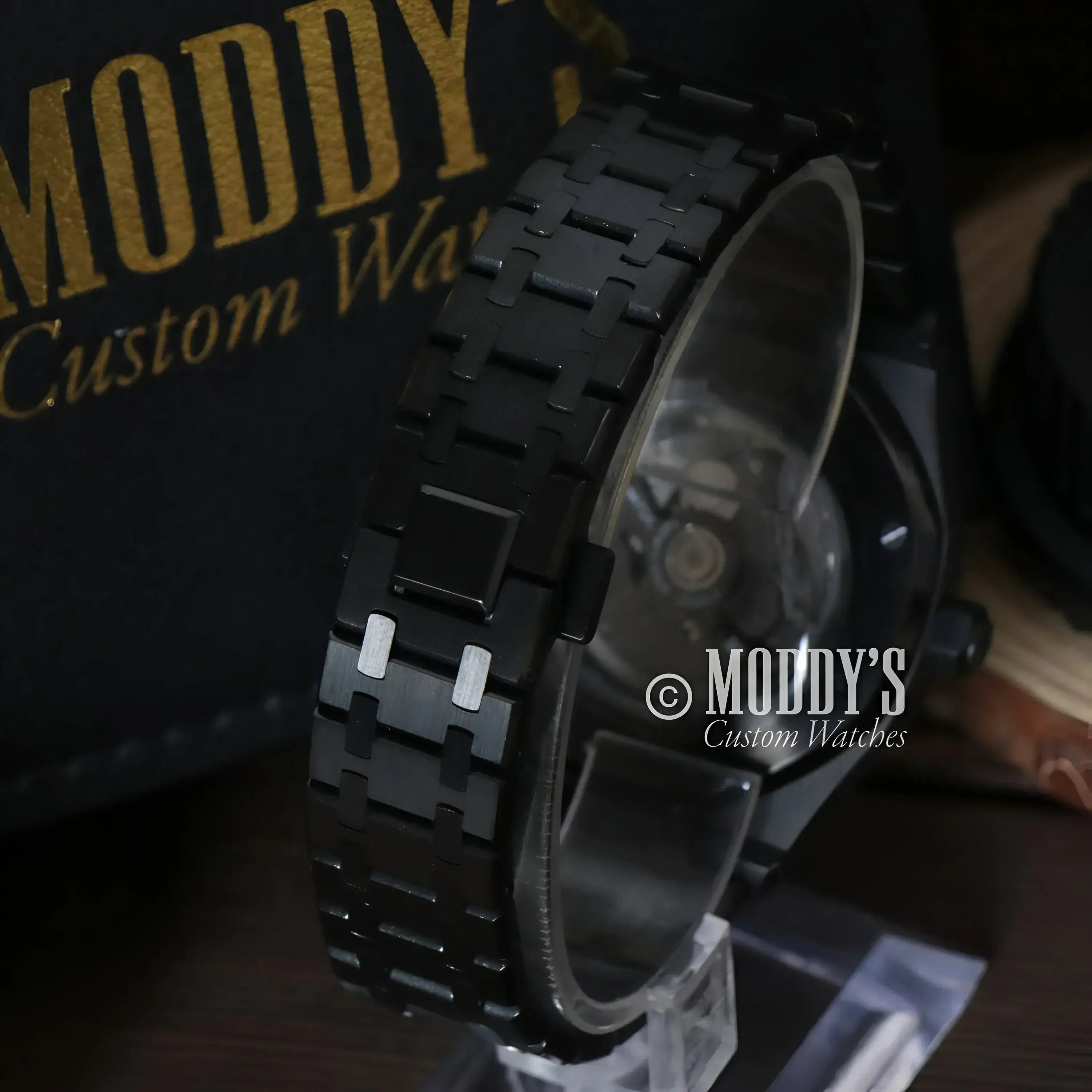 Royal Seikoak | Skeleton Full Black