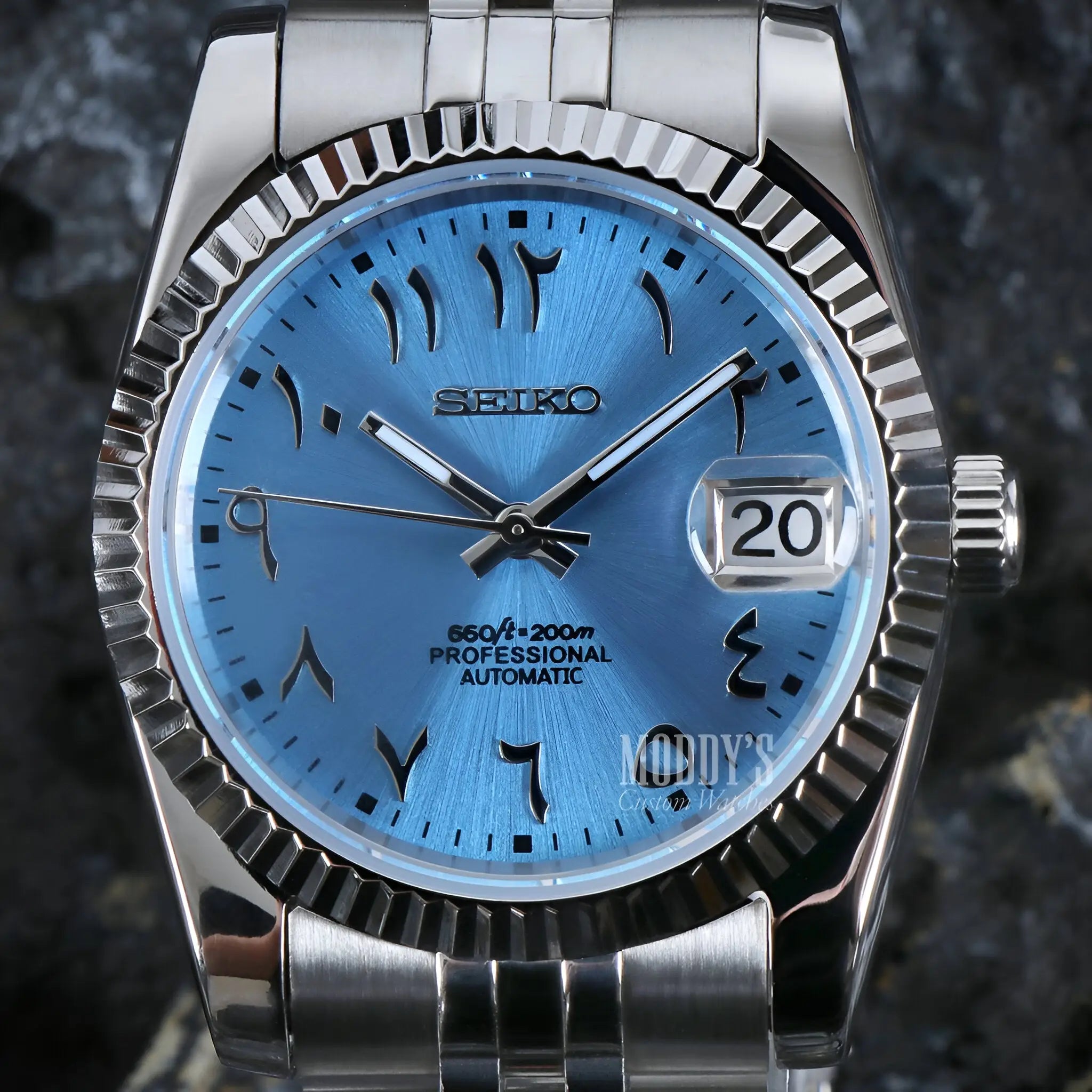 Seikojust | Ice Blue Arabic
