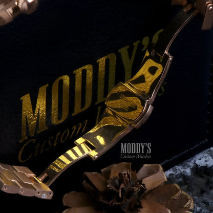 Nautiko | Rose Gold Chocolate Open Heart