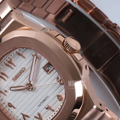 Nautiko | Arabic Rose Gold - White