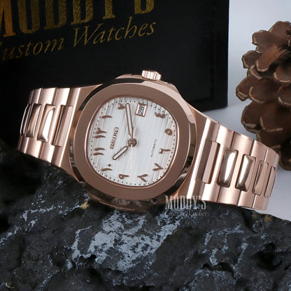 Nautiko | Arabic Rose Gold - White