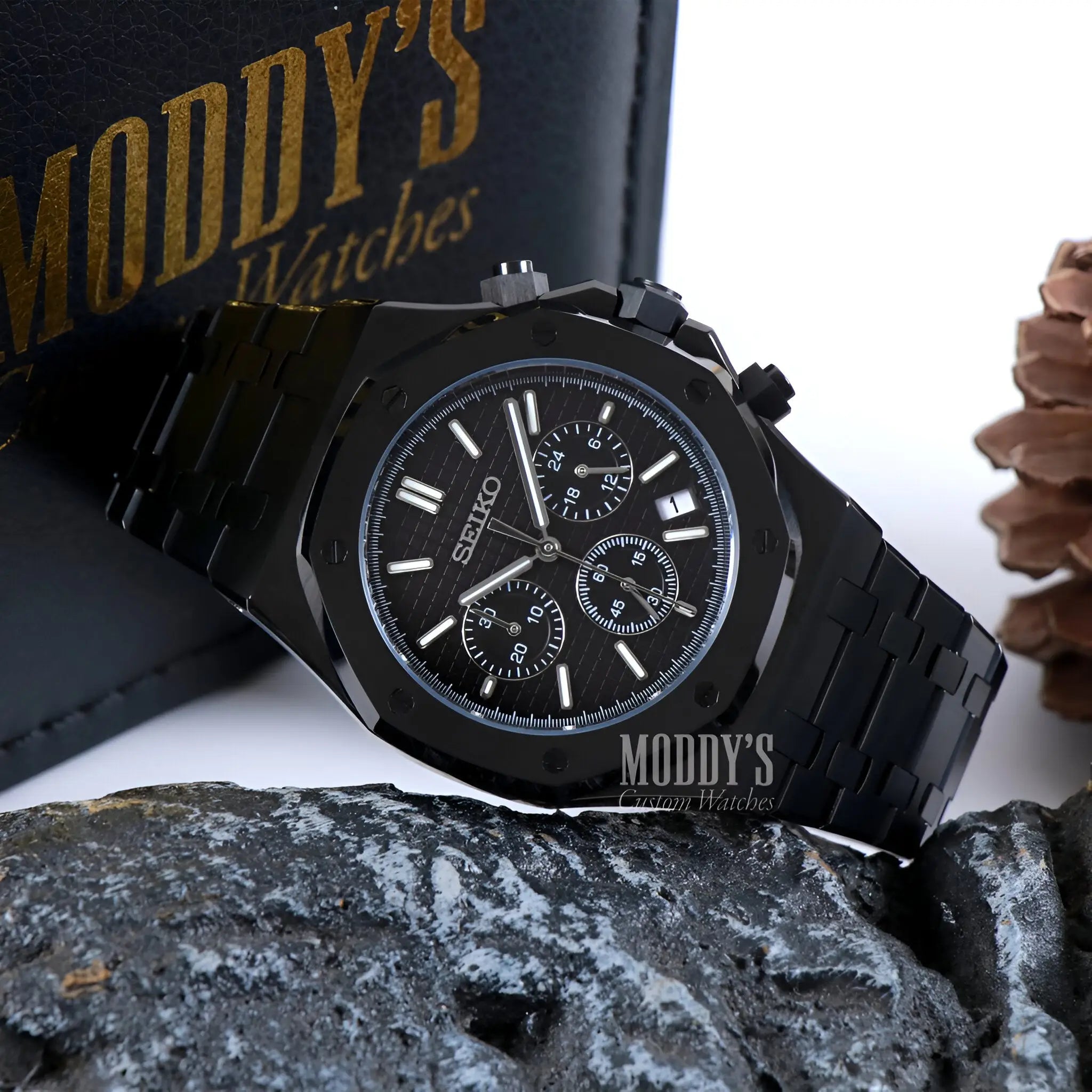 Royal Seikoak | Chrono Triple Black