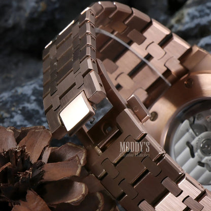 Royal Seikoak | Rose Gold Skeleton