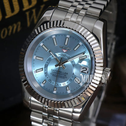 Seikojust | Sky Dweller Ice Blue